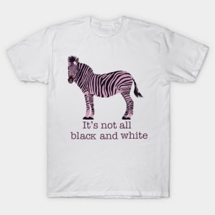 Colorful Zebra T-Shirt